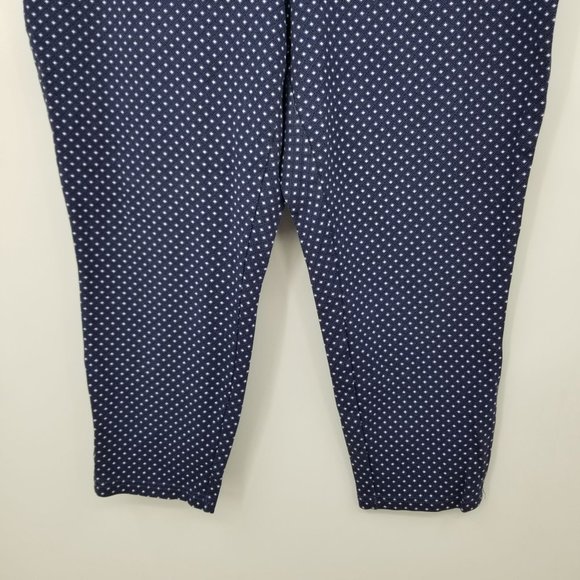 Tahari Blue Cropped Length Women's Pants Size 1X - Picture 4 of 9